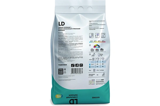 Профхим д/стирки порошок универсальн Vortex/GOODMIX LD, 9кг