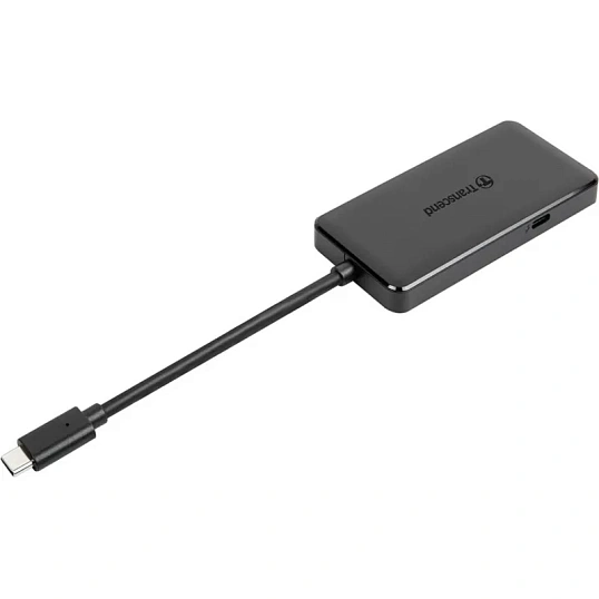Концентратор USB хаб Transcend TS-HUB5C USB-A 3.2 х2, USB-C, PD, OTG, черн