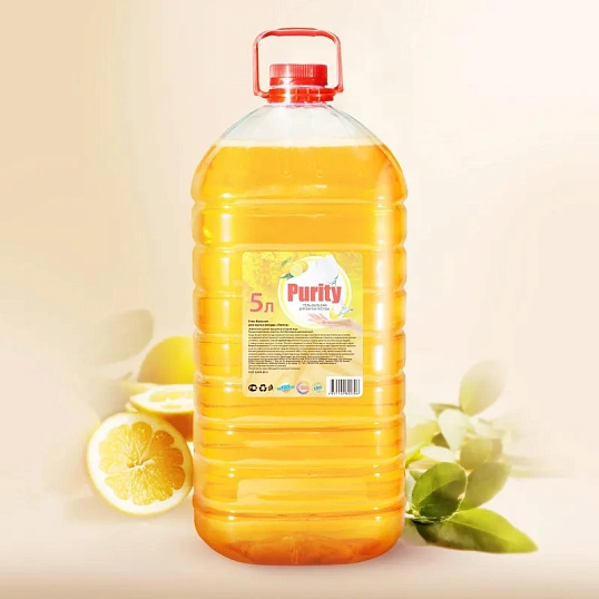 Средство для мытья посуды PURITY Лимон 5л