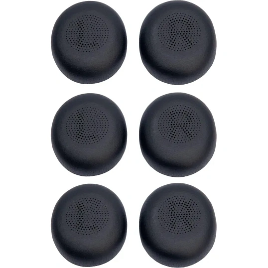Амбушюры Jabra 14101-77 Ear Cushions for Evolve2 40/65,6pcs,Black(3пары/уп)