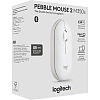 Мышь компьютерная Logitech беспр. M350S Pebble 2 BT TONAL WHITE 910-007013