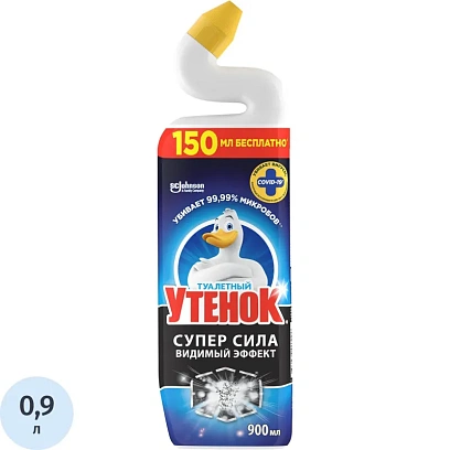 Средство для сантехники  Утенок жидкий Видимый Эффект 900мл