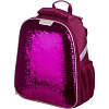 Ранец Basic Sparkle Pink,эргоном. спинка, двустор.пайетки фуксия/серебро