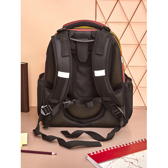 Ранец Комус Класс Basic Magic is real , золотой, 2 отд, эргоном спинка