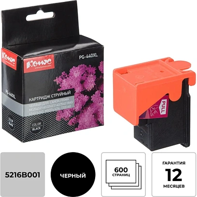 Картридж струйный Комус PG-440XL (5216B001) чер. для PIXMA MG2140/3140