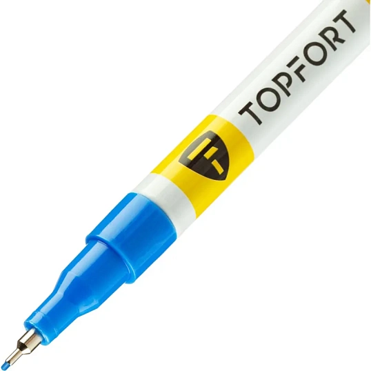Маркер лаковый TOPFORT Paint 1 мм синий