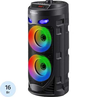 Акустическая система Defender Crashboom, 16Вт, BT/FM/USB/TF/AUX/TWS/MIC