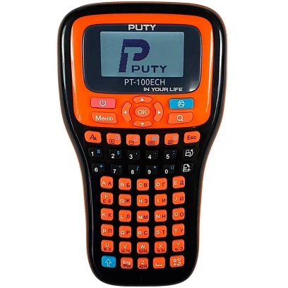 Этикет-принтер Puty PT-100ECH ручной рус/англ  (с чипом)
