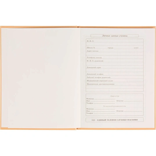 Дневник школьный 40л. МИНИМАЛИЗМ И СТАКАН КОФЕ, 7БЦ, Д40-3869