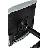 Кресло VB_EChair 303 серо-голубой Light-28 крестов. металл черный