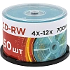 Носители информации CD-RW Mirex 700Mb/12х/Cake 50шт/уп 50/300(UL121002A8B)