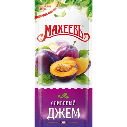 Джем Махеевъ Сливовый 18гx96шт/уп