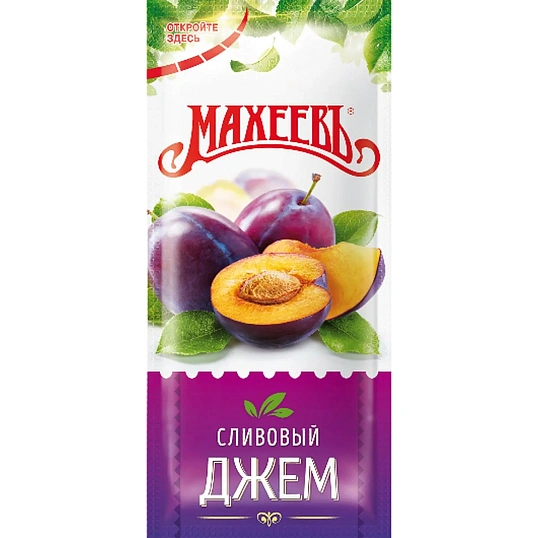 Джем Махеевъ Сливовый 18гx96шт/уп