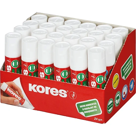 Клей-карандаш 8г KORES 12083