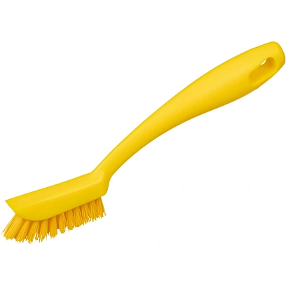 Щетка для чистки мелких деталей FBK 200мм узкая желтая 50150-4
