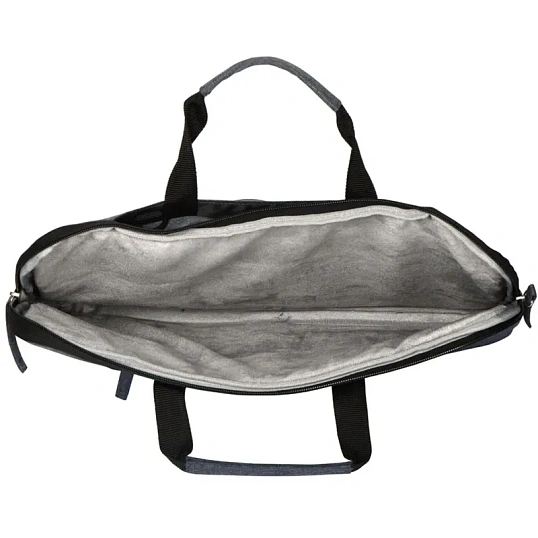 Сумка для документов с отд.для ноутбука 'Plush' 15.6, серо-синий, 956062