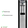 Кулер для воды с нижней загрузкой бутыли Ecotronic P8-LX Black 
