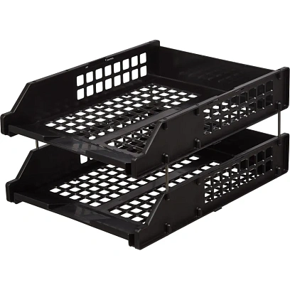 Лоток горизонтальный Стамм STRONG наб. 2 шт. на металл.стерж 6с