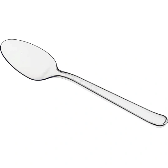 Набор столовых приборов №1 (ложка прозрачная, 180 мм) 250шт/кор