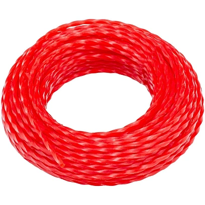 Леска для триммера MTX витой квадрат 3,0 мм х 15 м (96868)