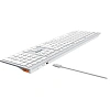 Клавиатура A4Tech Fstyler FBX50C белый USB беспроводная(FBX50C WHITE)