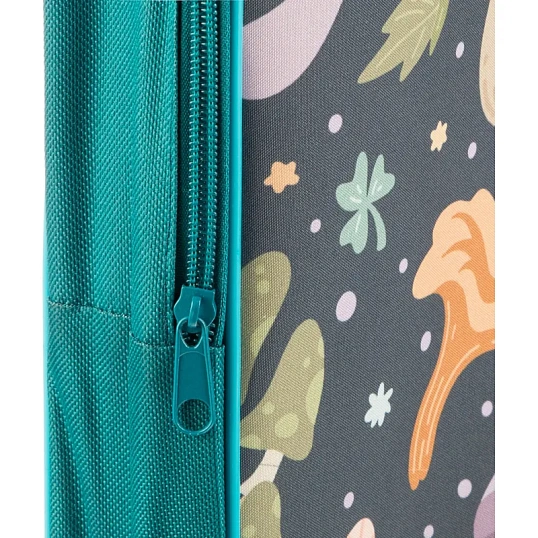 Папка для труда  Комус Класс Грибы А3 на молн,ткань,475х345х75,ПМД3-20-4