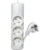 Удлинитель PROGIX PG321 3р/3м/3,5кВт/16А заземление, белый, ПВС3х1.5