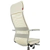Кресло VB_EChair-655 SL TPU_BG сетка/экокожа бежевый хром
