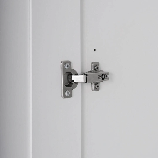 Шкаф комбинированный  ШС_Сириус 3 двери и 1 ящик белый