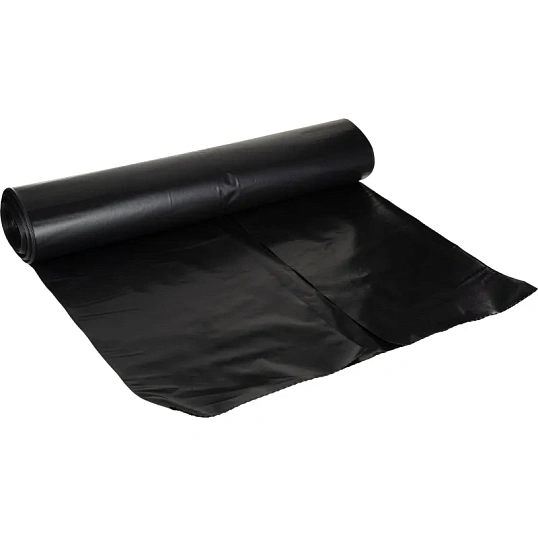 Мешки для мусора ПВД 240л 100мкм 10шт/рул черные 90x135см  Luscan