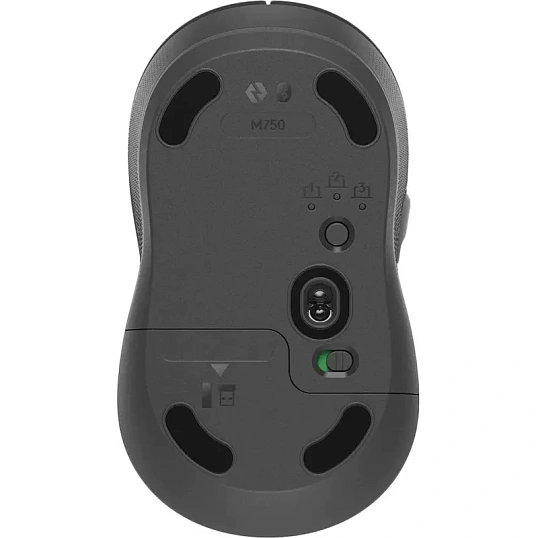 Мышь компьютерная Logitech M750 4000dpi BT/USB 5but(910-006269)графит