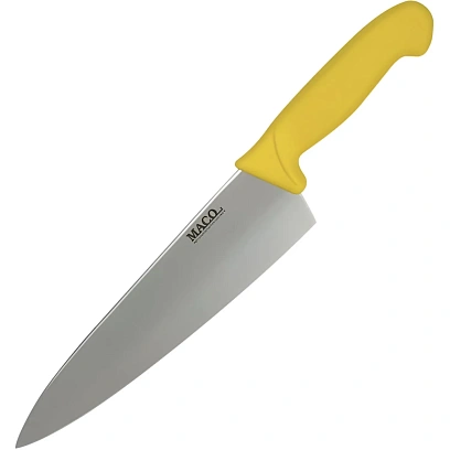 Нож поварской 26см, желтый 413951