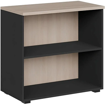 Стеллаж для документов низкий К-Loft 241H004 выс 738 дуб скандин./графит