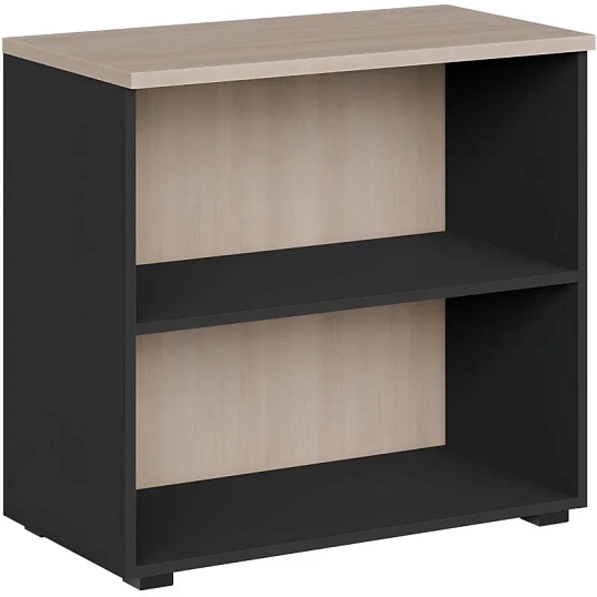 Стеллаж для документов низкий К-Loft 241H004 выс 738 дуб скандин./графит