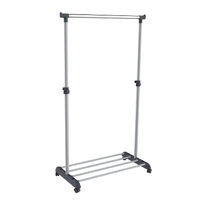 Вешалка EL_гардеробная CH-4345 т.серый/св.серый/хром (888308/В1-65)