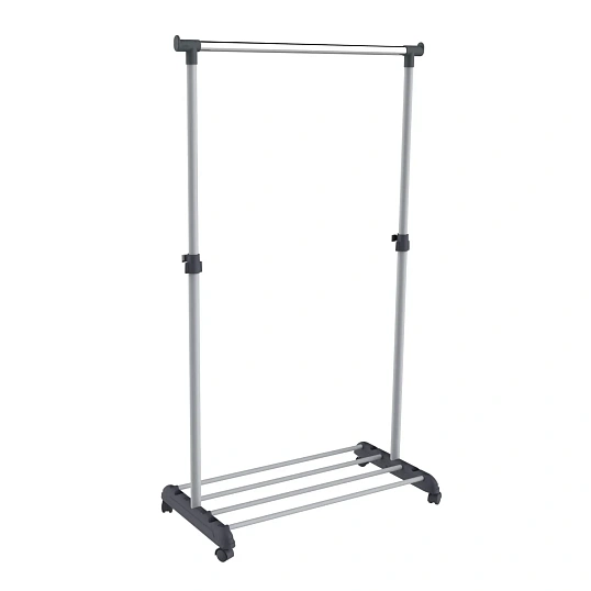 Вешалка EL_гардеробная CH-4345 т.серый/св.серый/хром (888308/В1-65)