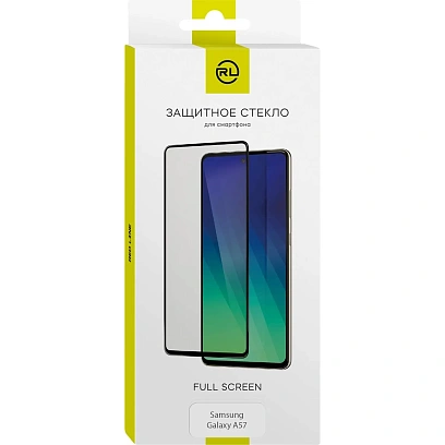 Защитное стекло RedLine Samsung Galaxy A57 FULL GLUE, черная рамка