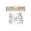 Бусы новогодние  Magic Time Серебристые звезды 170x1.5 см