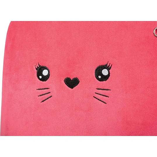 Ранец Basic Bunny ярко-розовый, 2 отд., эргоном. спинка     