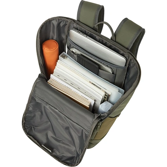 Рюкзак для ноутбука RIVACASE 7856 olive green Eden-ECO 20л, 15.6 /6