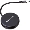 Разветвитель USB  HS004 USB 3.0x4/черный