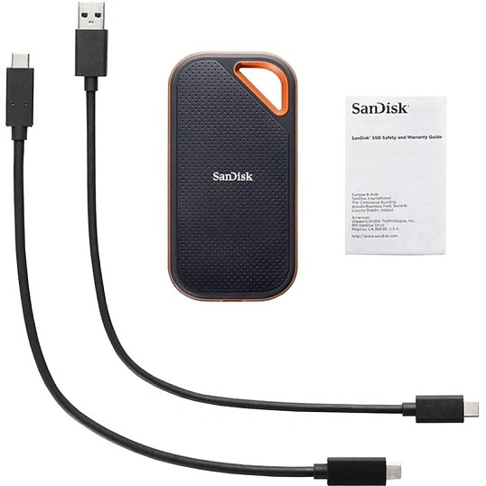 Портативный SSD SanDisk Extreme PRO 1Tb 2.5, USB 3.2 G2х2,SDSSDE81-1T00-G25