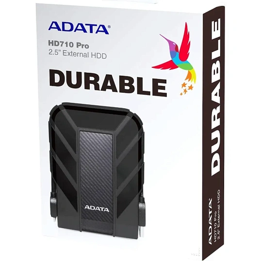 Портативный HDD ADATA HD710 Pro, 2TB, 2,5, USB 3.2 Gen 1,AHD710P-2TU31-CBK