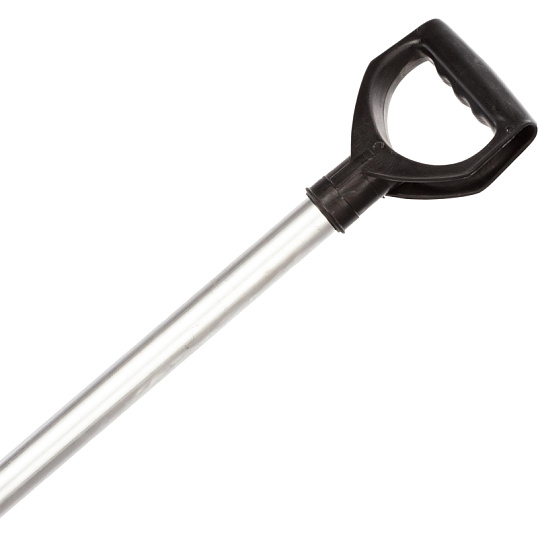 Лопата д/уборки снега с прямым алюминиевым черенком ковш 40х37см