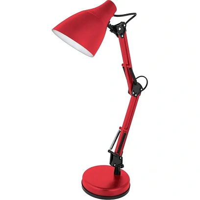 Светильник Camelion KD-331 C04 красный, 40 Вт, Е27