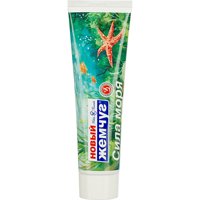 Зубная паста Новый жемчуг Сила Моря 100мл