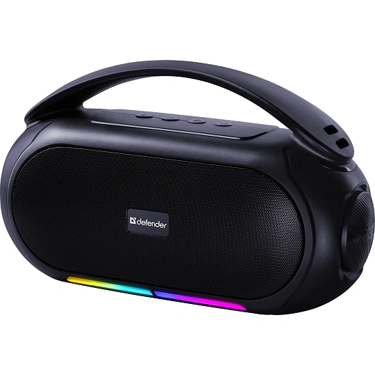 Акустическая система Defender Beatbox 12 12Вт, BT/FM/USB/TF/MIC/RGB