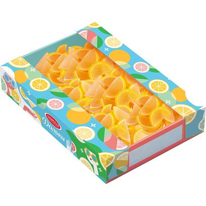 Мармелад желейный Азовская КФ Дольки цитрусовые, 1кг