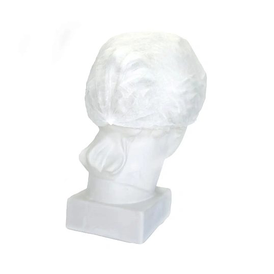 Шапочка Шарлотта 12 гр, белая, удл.,12UNT007ШR1БЕЛ/ 007-1766,100шт/уп