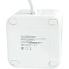 Сетевой фильтр Cablexpert Cube 3р/1,5м, 10А, 4хUSB, белый(CUBE-3-U4-W-1.5)